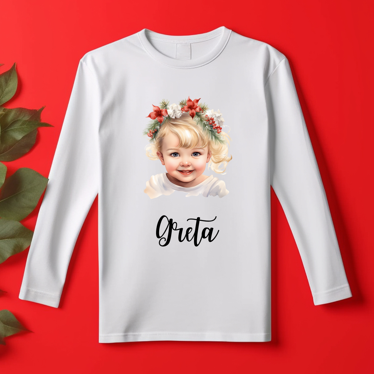 Personalizirana božićna majica za djecu