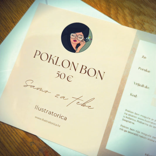 Poklon bon ilustratorica oslikane kute personalizirane unikati poklon za tetu odgojiteljicu odgojitelje odgajatelje