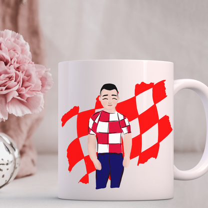 Personalizirana šalica s printom - navijačka