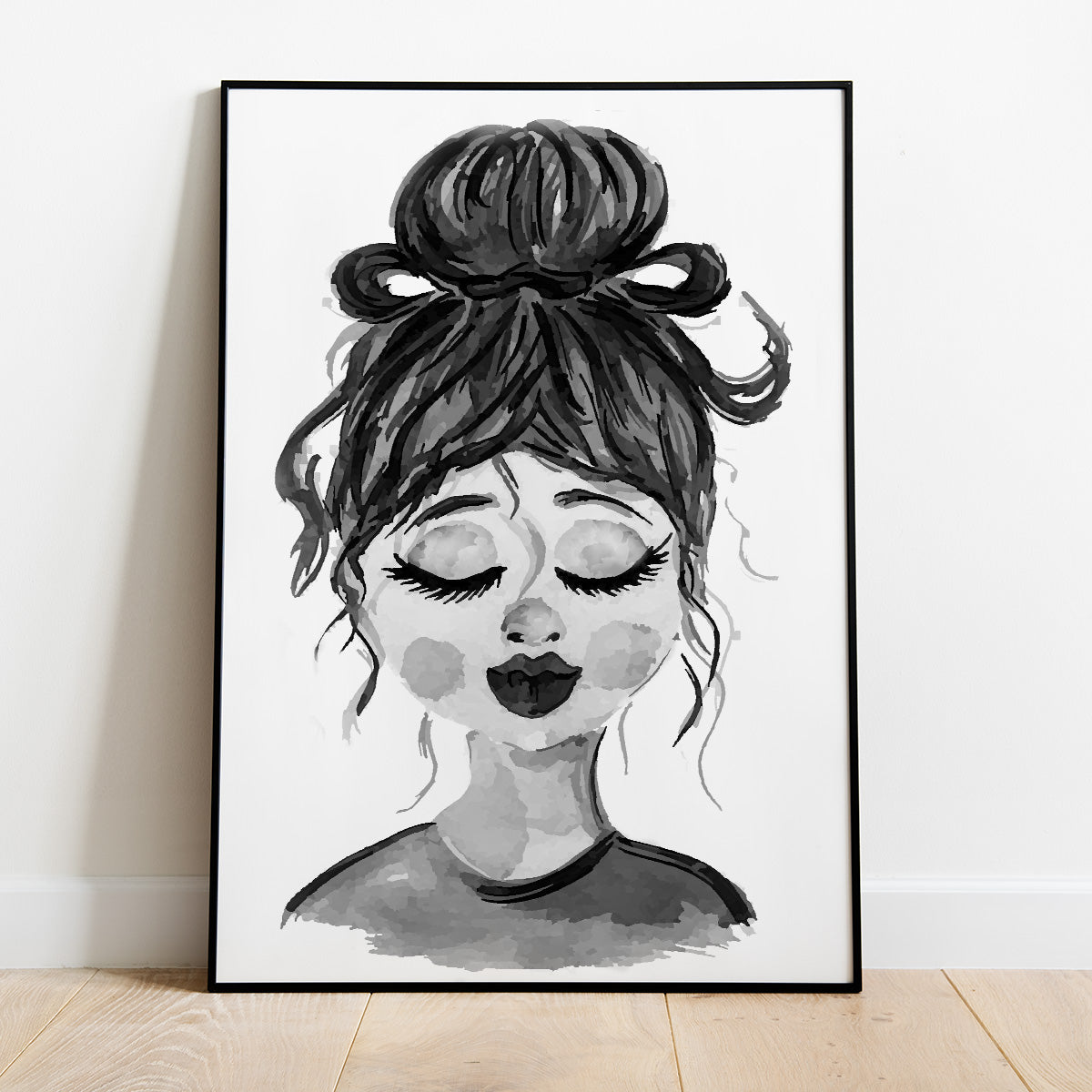 Poster Messy bun