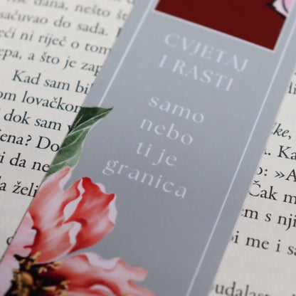 označivač stranica bookmark, straničnik, volim čitati, knjižara, personalizirani, personalizirano, poklon uz knjigu